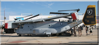 168025 / YW-00 - MV-22B Osprey of VMM-165 based at Marine Corps Air Station Miramar