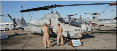 162538 / QT-443 AH-1W Super Cobra of HMLAT-303 based at Marine Corps Air Station Camp Pendleton