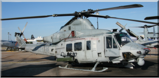 166757 / QT-507 - UH-1Y Venom of HMLAT-303 based at Marine Corps Air Station Camp Pendleton