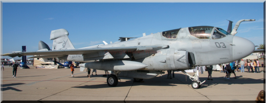 161348 / CY-03 - EA-6B Prowler of VMAQ-2 based at Marine Corps Air Station Cherry Point