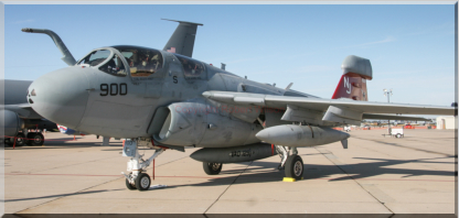 161880 / NJ-900 - EA-6B Prowler of VAQ-129 based at Naval Air Station Whidbey Island