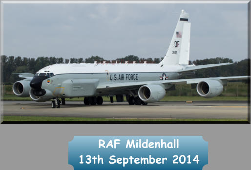 RAF Mildenhall  13th September 2014